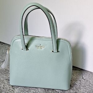 Kate Spade Medium Leather Satchel/Xbody Dome Style Bag NWT